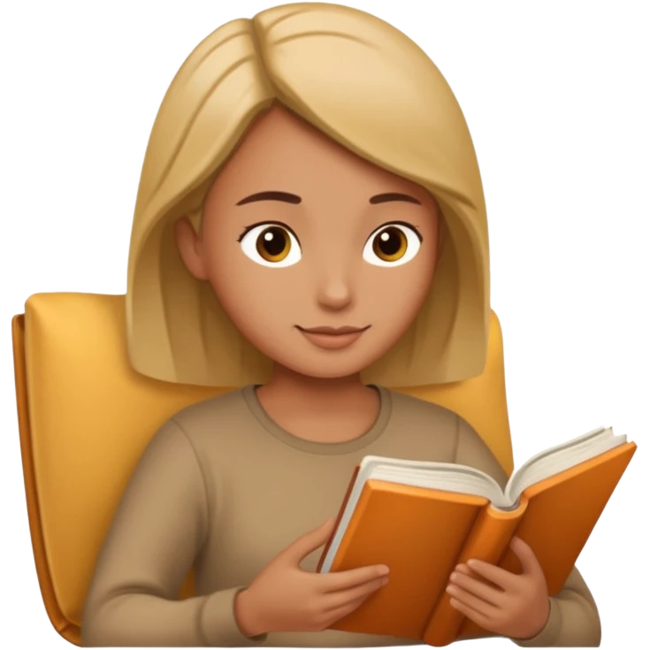 앉아서 책을 읽을 수 있는 곳 emoji