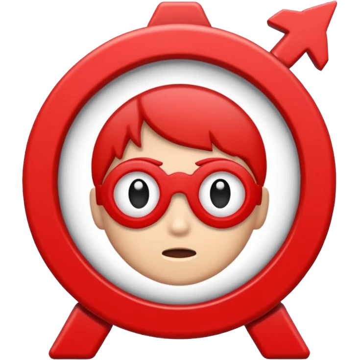 the word “weeb” with the alert symbol behind it emoji
