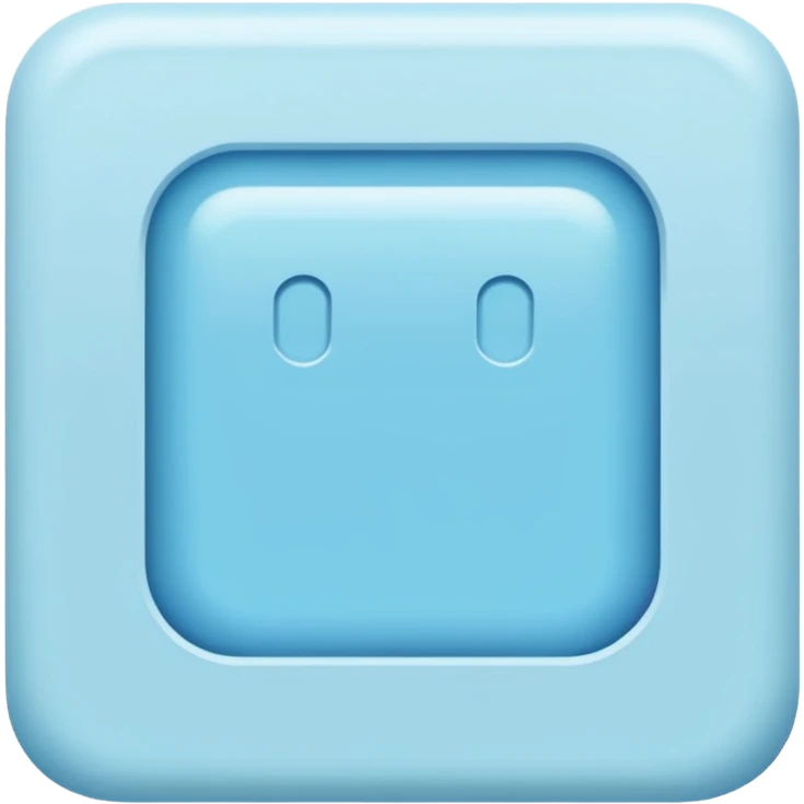 light blue emoji