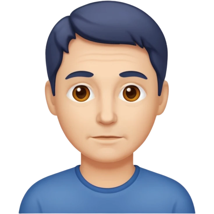 Parent Face with middle age emoji