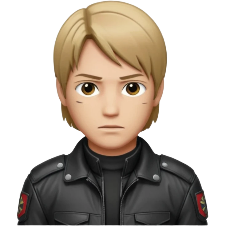 Resident evil leon Kennedy game 4 emoji