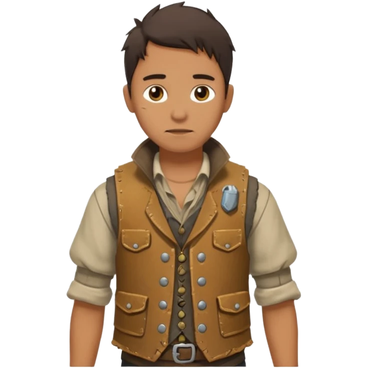 Cutpurse,Knave. Half body emoji