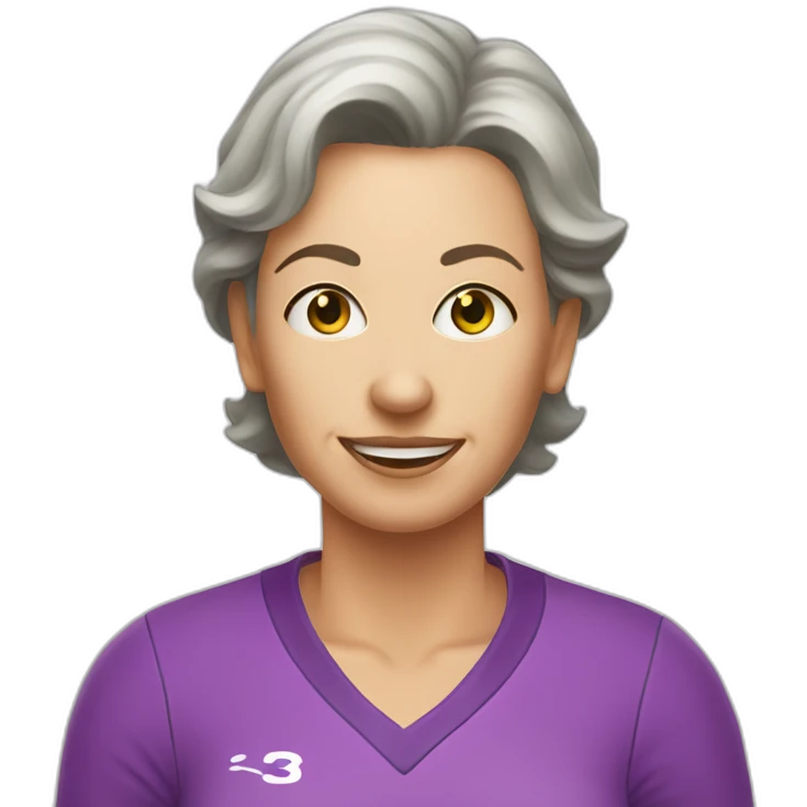 Pickleball mom emoji