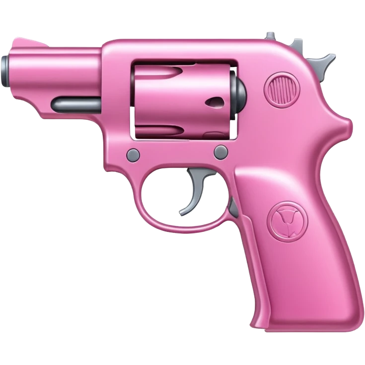 Pink gun emoji