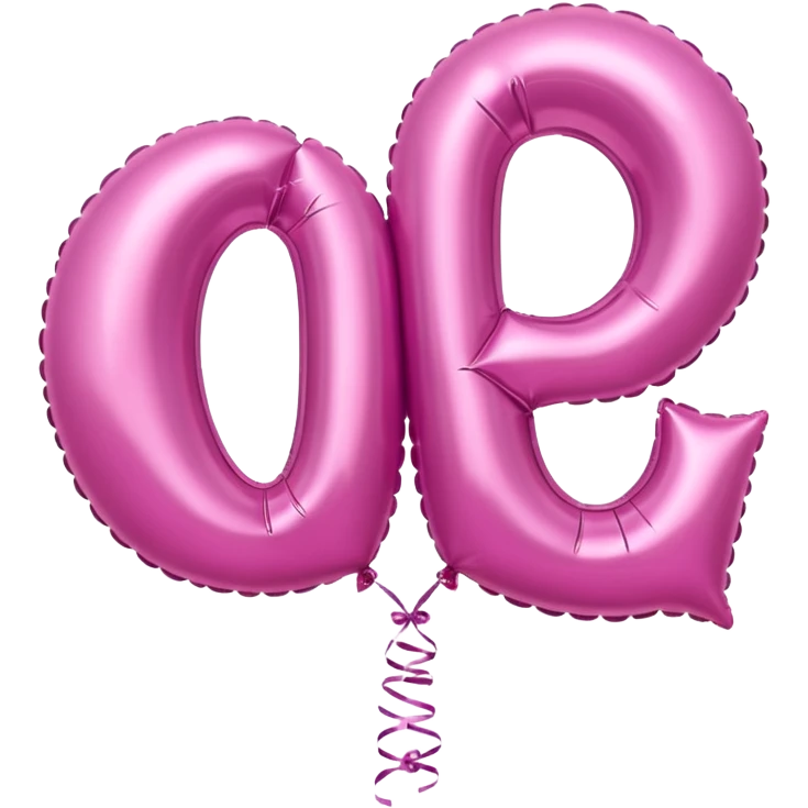the word 'SPAM' in ornate pink gothic calligraphy, balloon style emoji