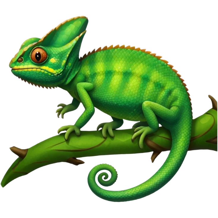 Chameleon emoji