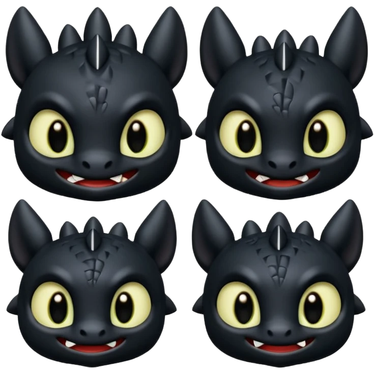 How to train your dragon emoji icons emoji