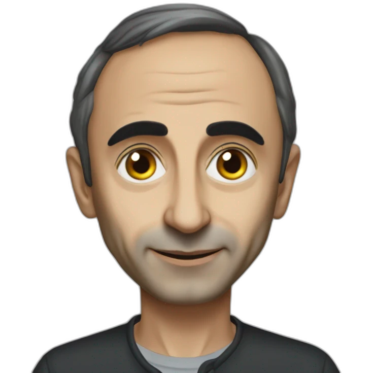 Éric Zemmour  à une africaine emoji