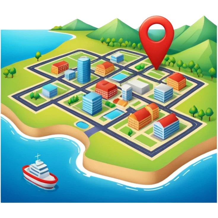 2 gis map emoji
