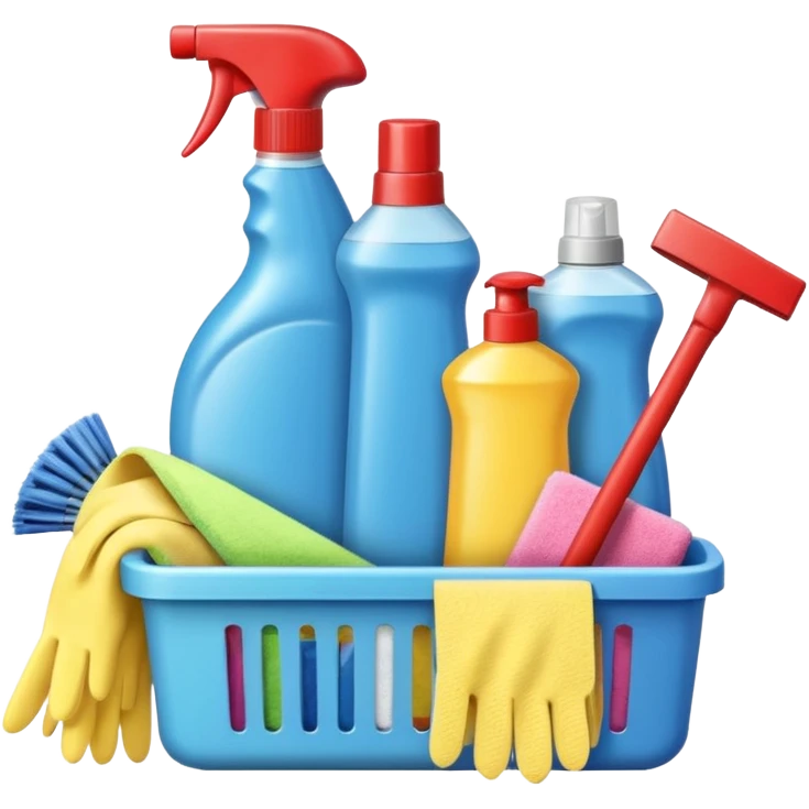 Cleaning emoji