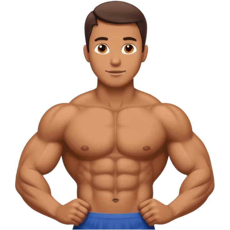 Naked Man with erect penis emoji