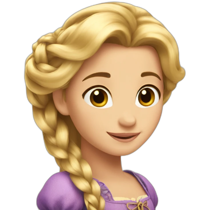 Rapunzel emoji