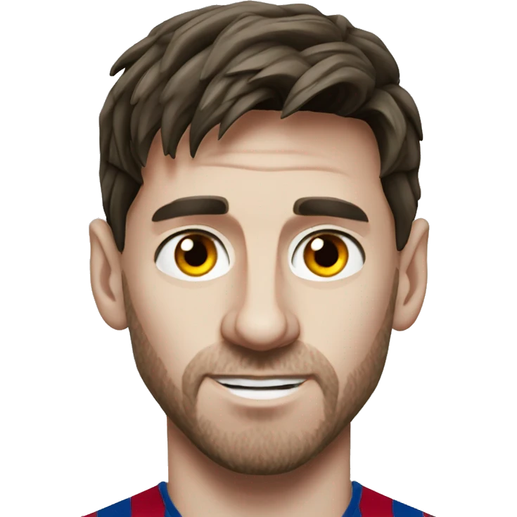 leo messi with red eyes  emoji