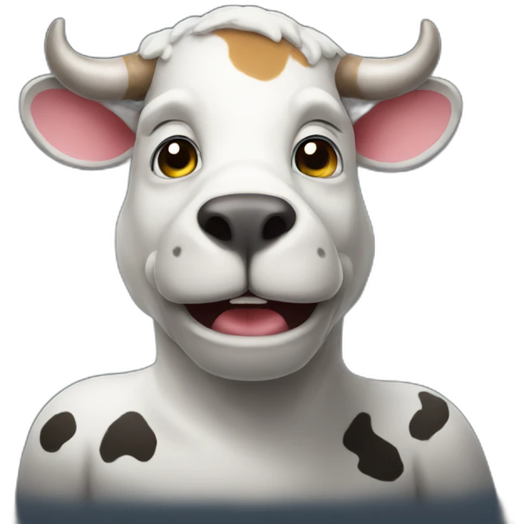 Space cow emoji