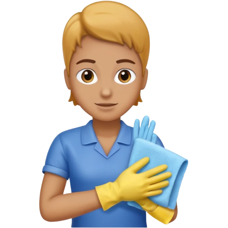 Cleaning emoji