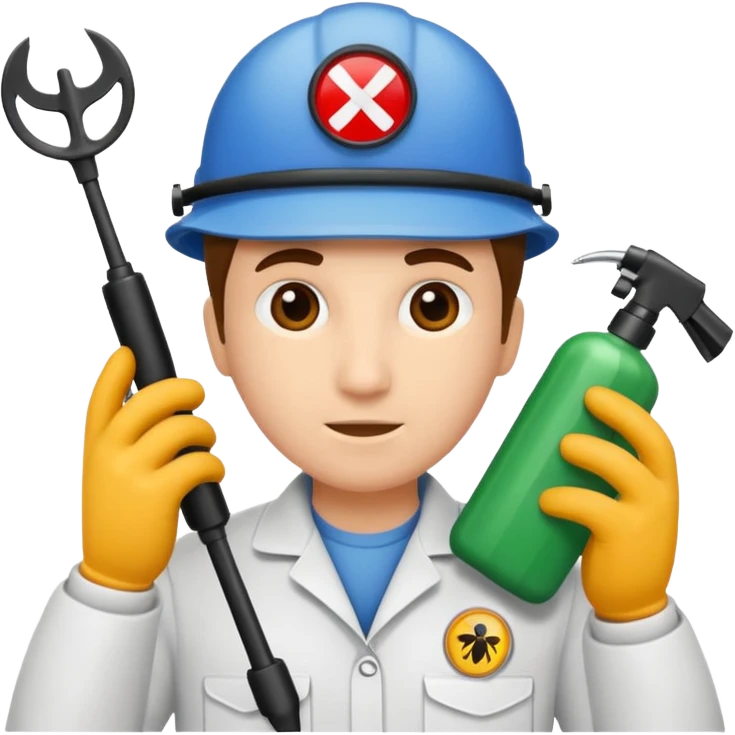 Pest control technician
 emoji