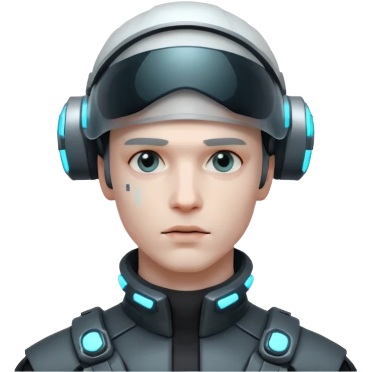 cyberpunk man emoji