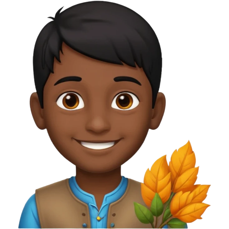 Indio menino  emoji