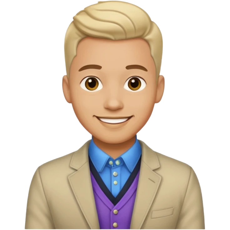 Gay man emoji