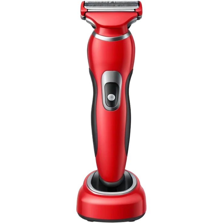 shaving machine red emoji