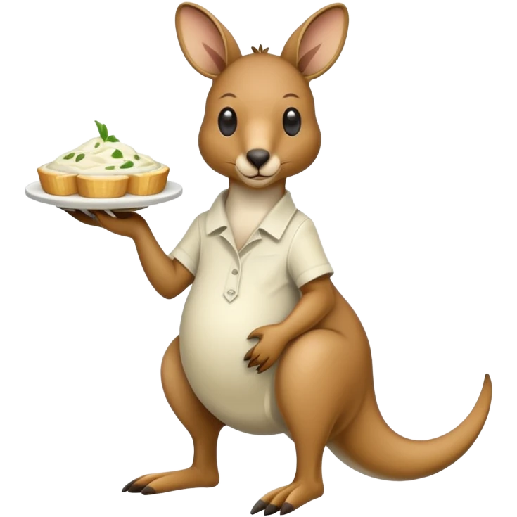 Ranch dressing kangaroo emoji