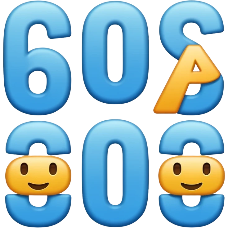 six number emoji