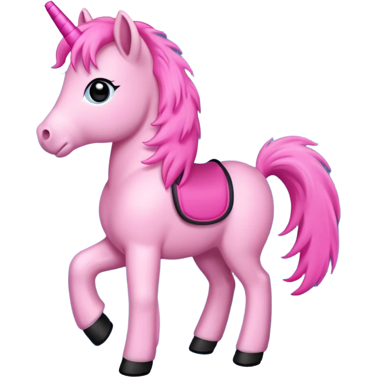 Pink pony club  emoji