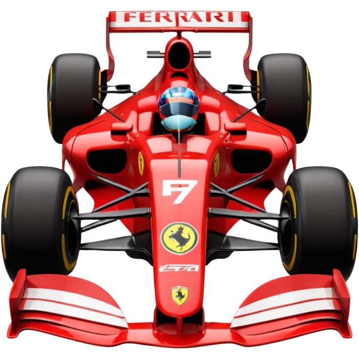 formula one ferrai emoji