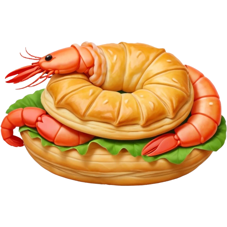 Un choux à la crevette emoji