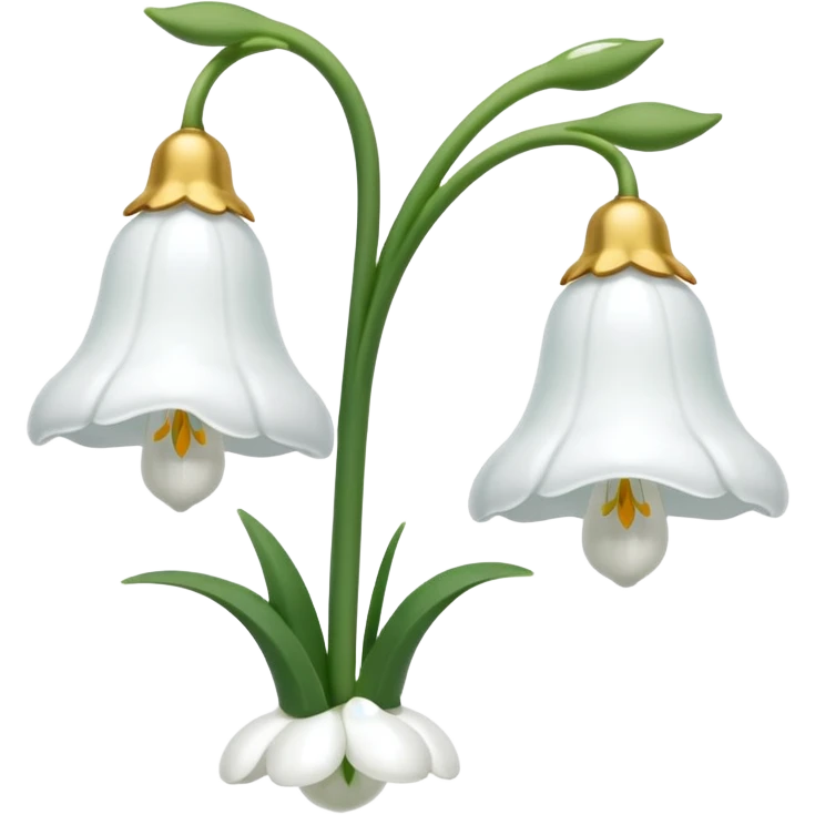 Snowdrops emoji