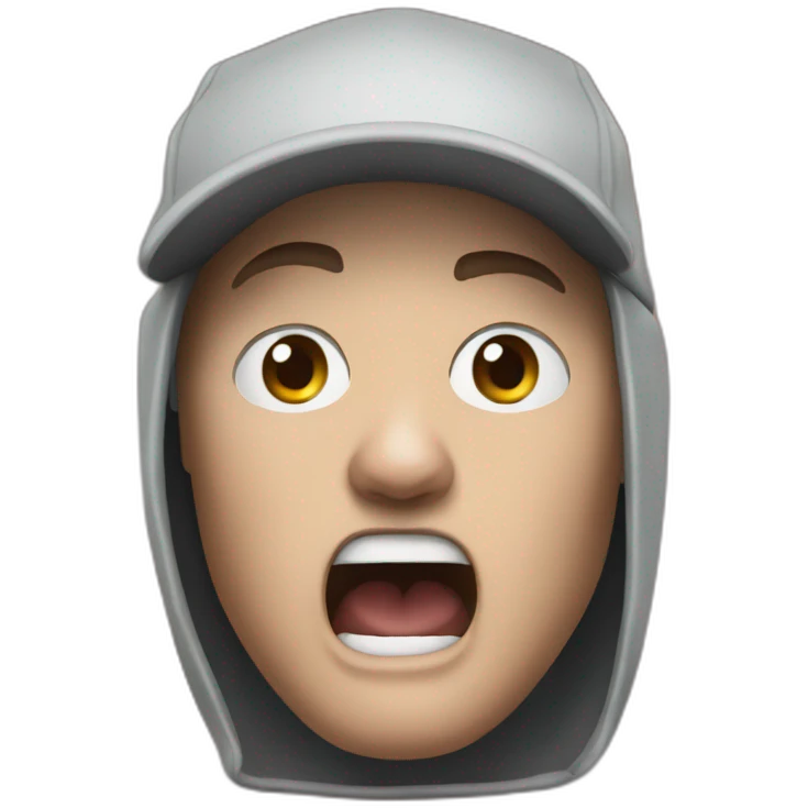 Angry Eminem emoji