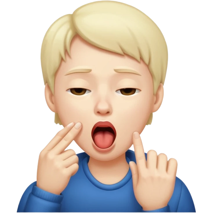 💀🥱🤫 emoji