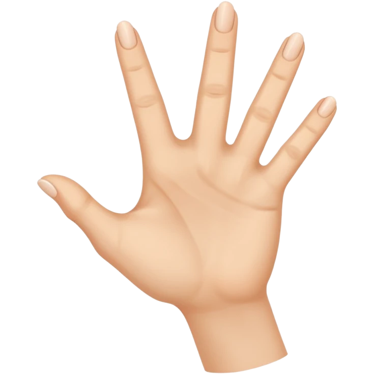 hand pointing emoji