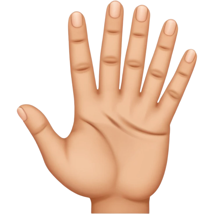 Main a 6 doigts  emoji