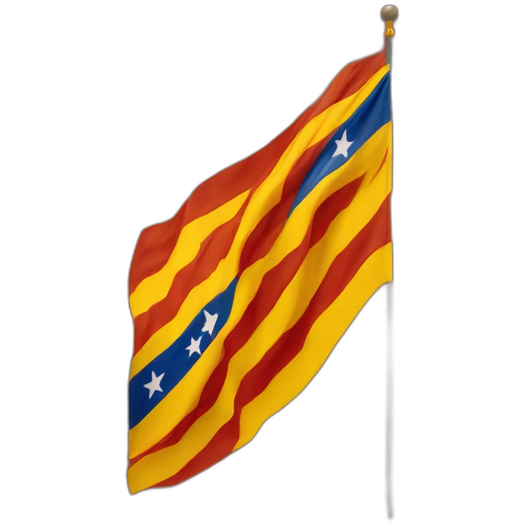 Catalonian flag  emoji