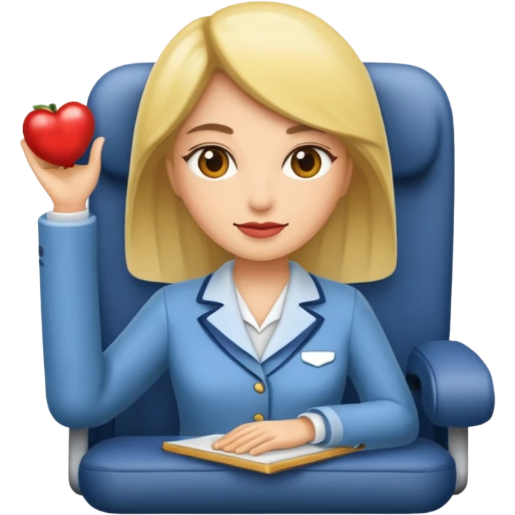 woman first class emoji