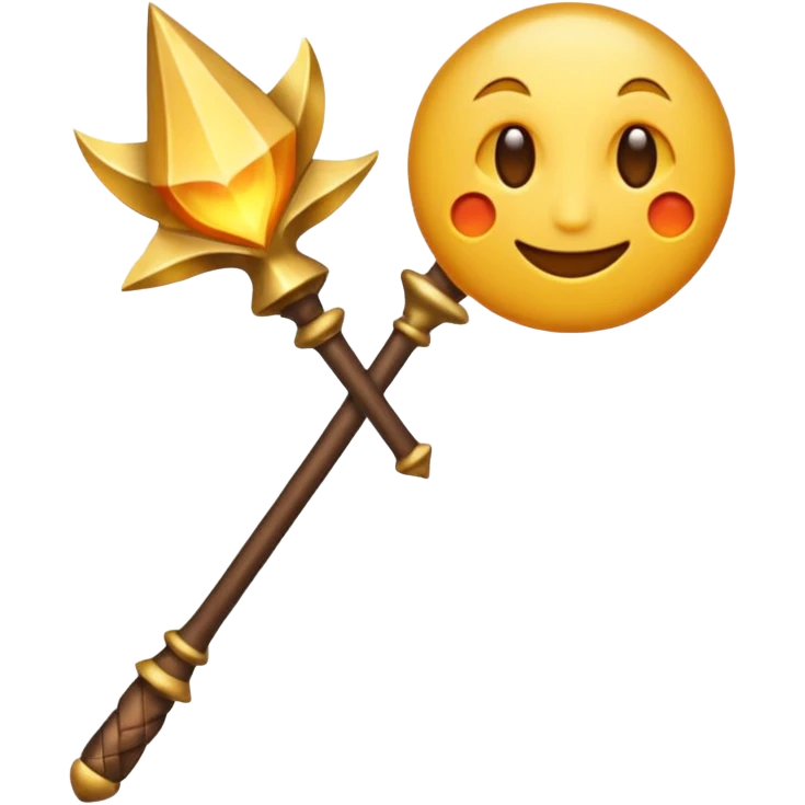 magic staff emoji