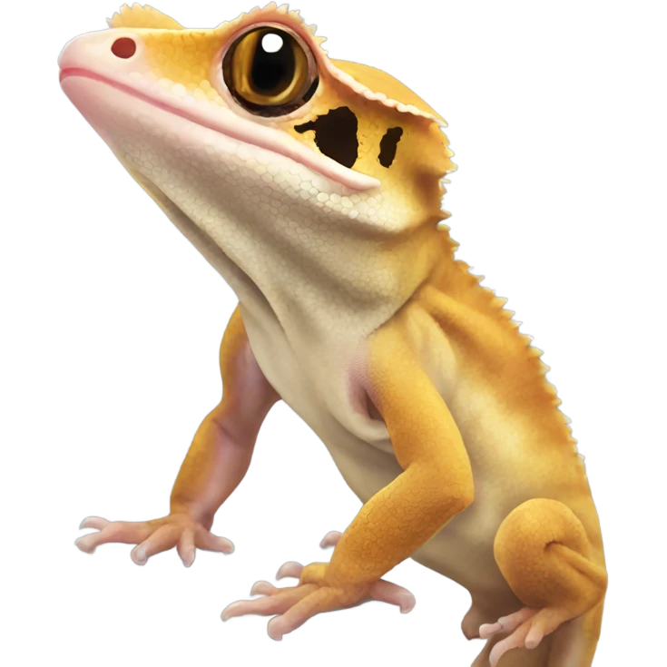Crested gecko emoji