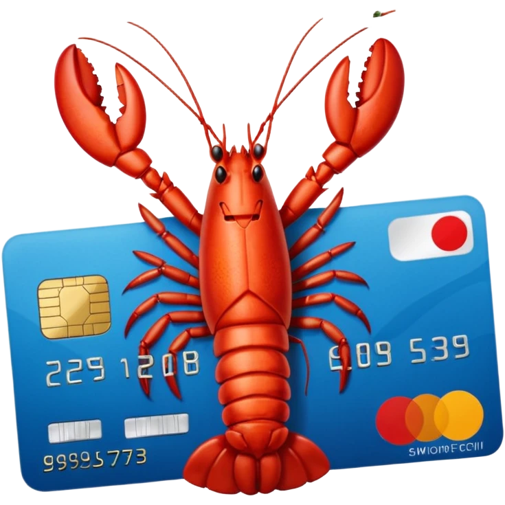 💳🦞 emoji