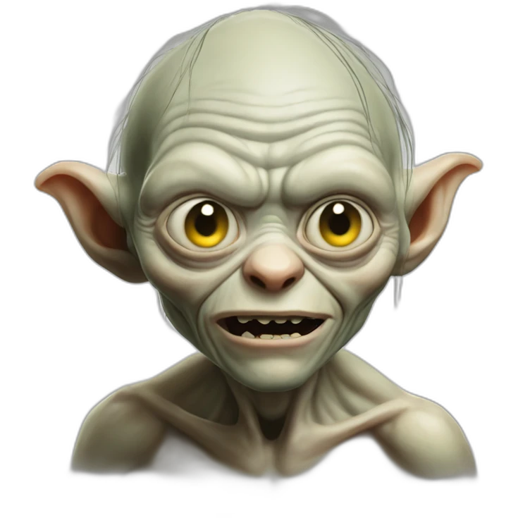 Gollum emoji
