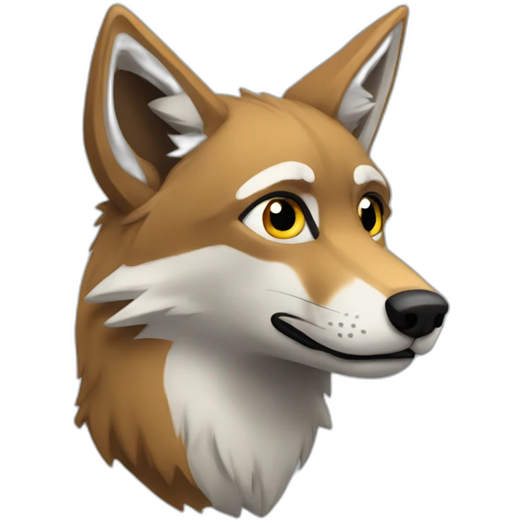 Coyote stark emoji