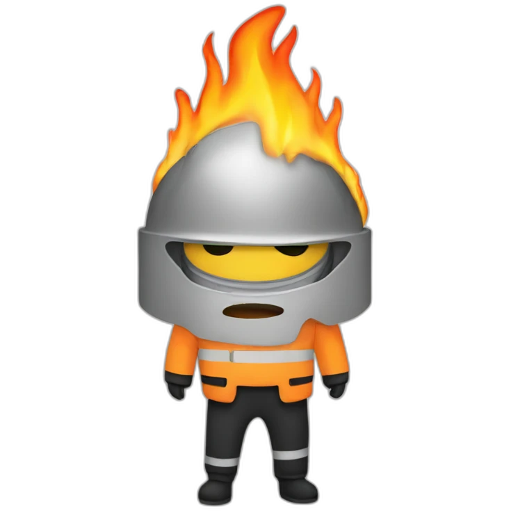 PC burning emoji