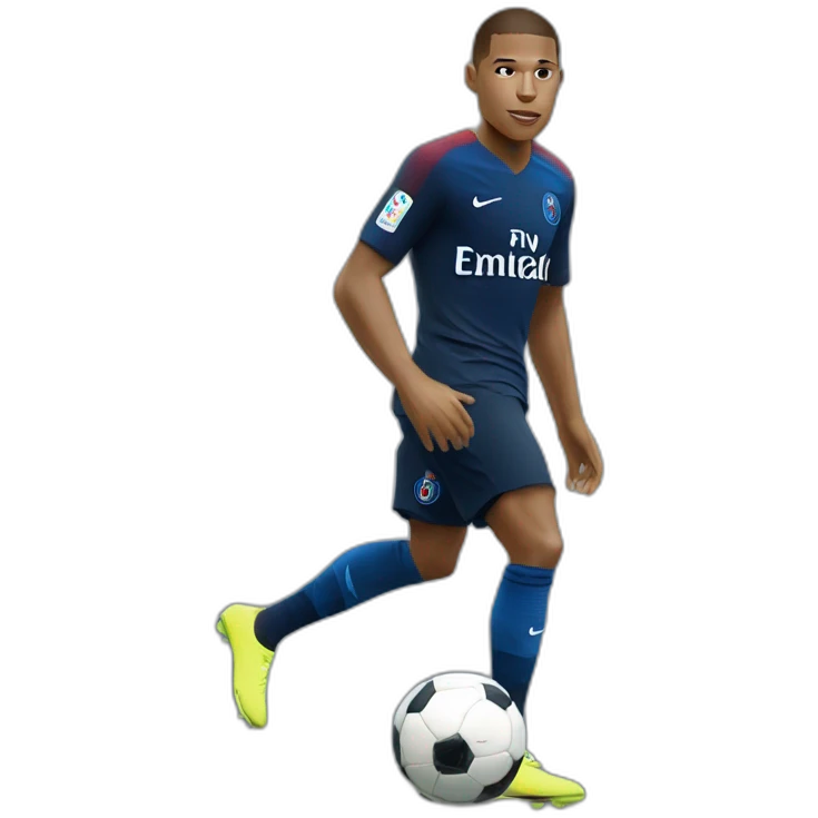 Kilian Mbappé o non emoji