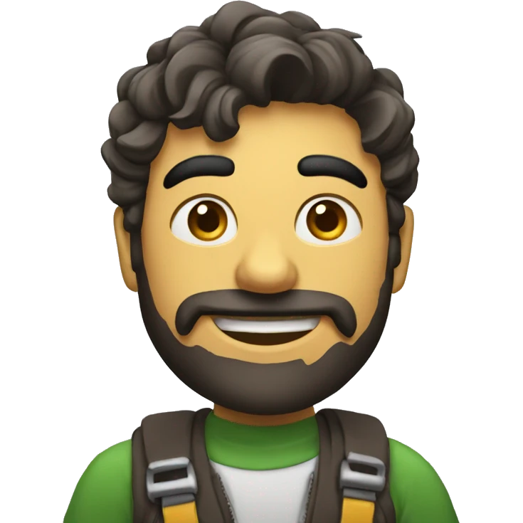 Loco con cara de malo emoji