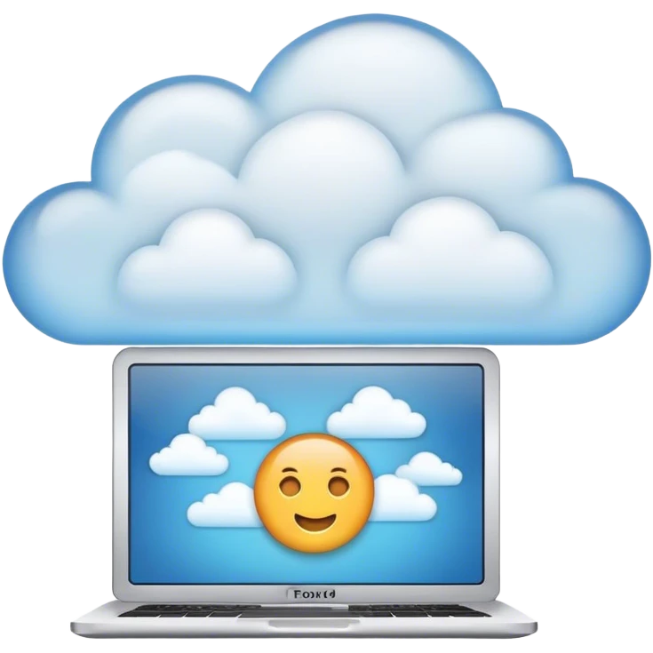 cloud computing emoji