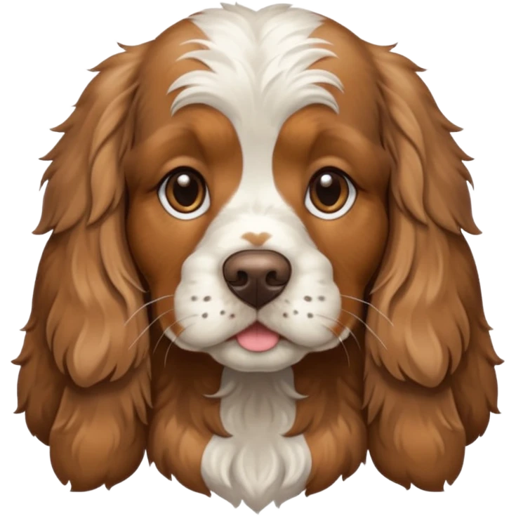 Merle cocker spaniel emoji