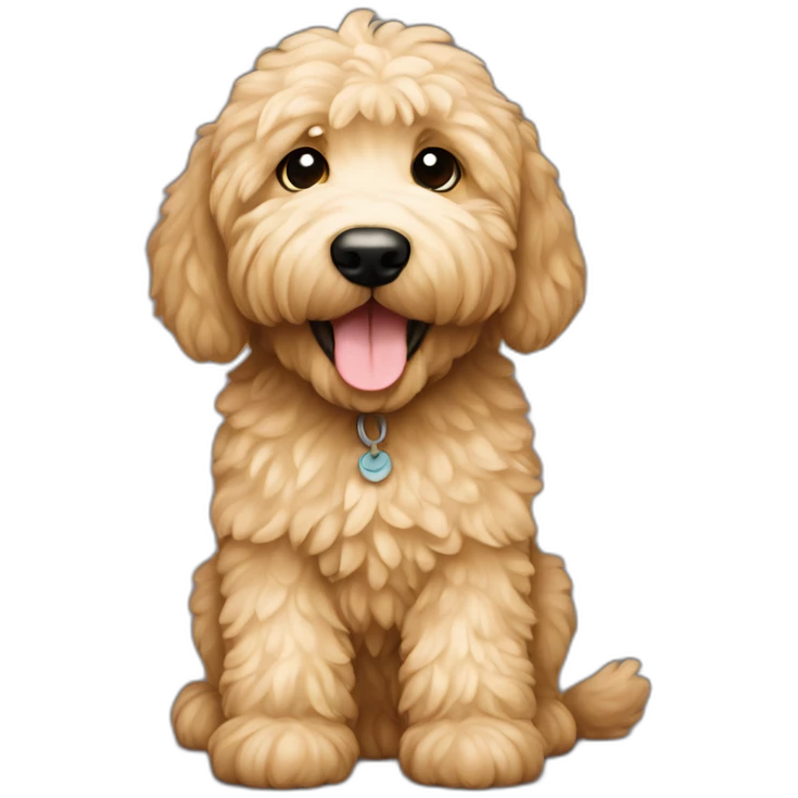 goldendoodle emoji