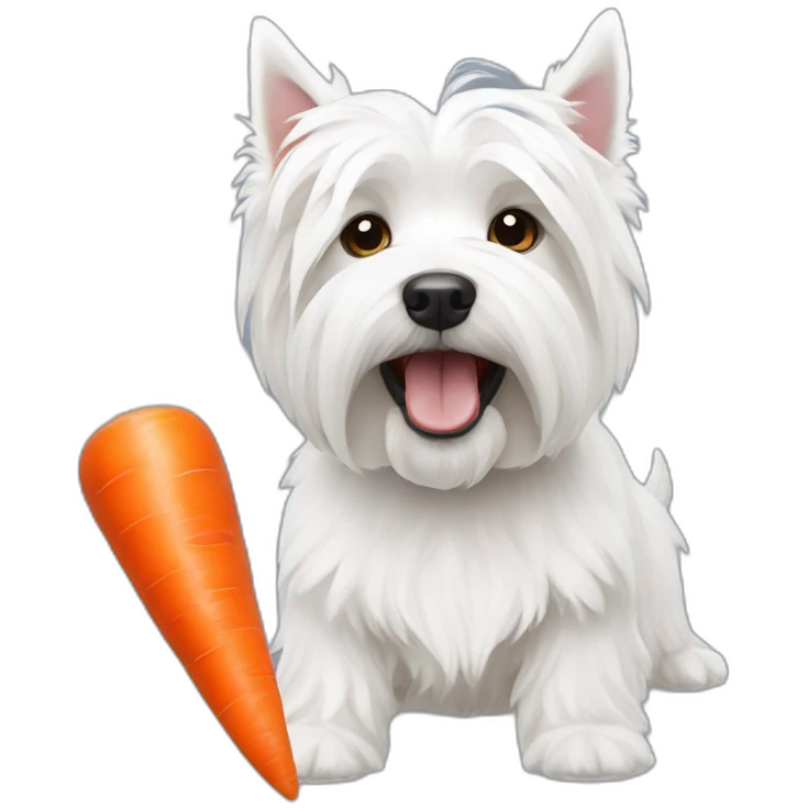 West-Highland-White-Terrier-carrot emoji