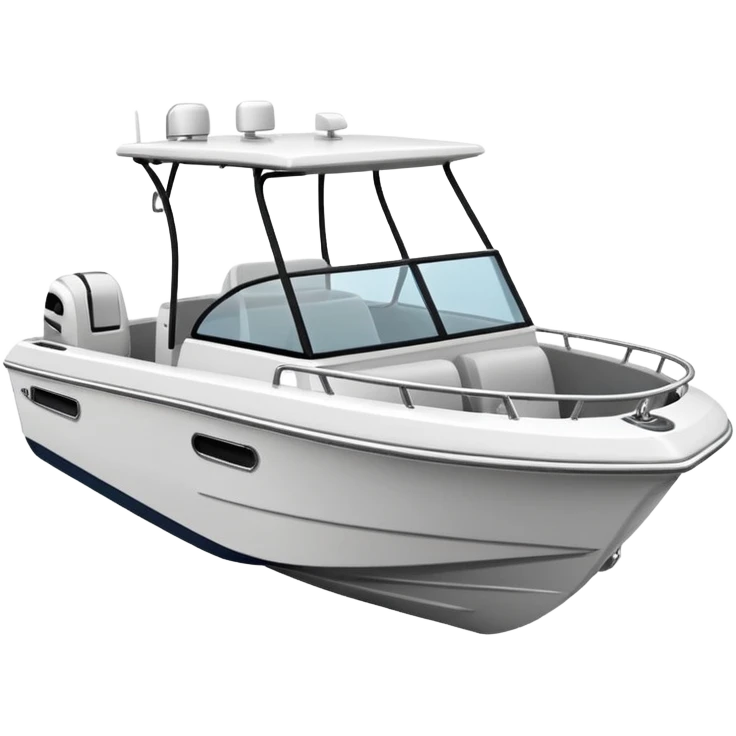 Center console boats  emoji