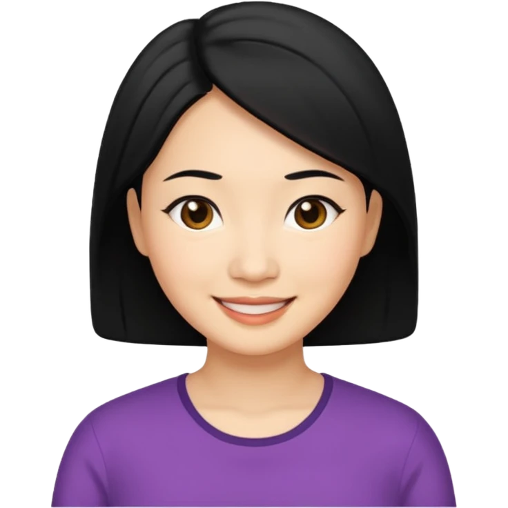asian mother face only emoji